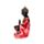 Buddha Thailandese - Rosso, Nero e Oro - Meditazione