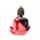 Buddha Thailandese - Rosso, Nero e Oro - Meditazione
