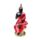 Buddha Thailandese - Rosso, Nero e Oro - Illuminazione