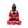 Buddha Thailandese - Rosso, Nero e Oro - Contemplazione