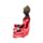 Buddha Thailandese - Rosso, Nero e Oro - Contemplazione