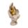 Buddha Thailandese - Effetto Arenaria & Oro - Buddha Seduto