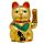 Maneki Neko Gatto che Saluta, Occhi Aperti 21cm