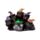 Gatti Neri con Cappello da Strega - Calderone Bollente con LED
