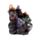 Gatti Neri con Cappello da Strega - Calderone Bollente con LED