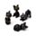 Statuine in Scatoletta - Lucky il Gatto Nero