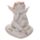 Cherubino Seduto con Rose Rosa