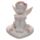 Cherubino Seduto con Rose Rosa