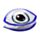 Molletta per Capelli - Occhio Greco Ovale - Evil Eye