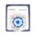 Molletta per Capelli - Occhio Greco Rotondo - Evil Eye