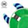 Cuscino da Viaggio con Maschera Relaxeazzz - Mostro Verde