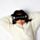 Cuscino da Viaggio con Maschera Relaxeazzz - Gatto Nero - Feline Fine