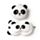 Cuscino da Viaggio con Maschera Relaxeazzz - Panda - Animali Dolci ADORAMALS