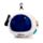 Cuscino da Viaggio con Maschera Relaxeazzz - Astronauta - Spazio SPACE CADETS