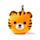 Cuscino da Viaggio con Maschera Relaxeazzz - Tigre