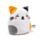 Cuscino di Peluche - Lola la Gatta - Animali Dolci ADORAMALS - Squidglys