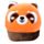 Cuscino di Peluche - Panda Rosso - Animali Dolci Selvatici ADORAMALS - Squidglys