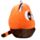 Cuscino di Peluche - Panda Rosso - Animali Dolci Selvatici ADORAMALS - Squidglys