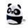 Cuscino di Peluche - Panda Susu - Animali Dolci Selvatici ADORAMALS - Squidglys