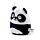 Cuscino di Peluche - Susu il Panda - Animali Dolci - Squidglys