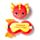 Cuscino da Viaggio con Maschera Relaxeazzz - Drago - Animali Dolci ADORAMALS