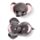 Cuscino da Viaggio con Maschera Relaxeazzz - Elefante - Animali Dolci ADORAMALS