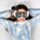 Cuscino da Viaggio con Maschera Relaxeazzz - Elefante - Animali Dolci ADORAMALS