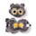 Cuscino da Viaggio con Maschera Relaxeazzz - Gufo - Animali Dolci ADORAMALS