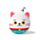 Cuscino da Viaggio con Maschera Relaxeazzz - Gatto Maneki Neko 
