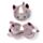 Cuscino da Viaggio con Maschera Relaxeazzz - Rinoceronte