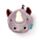 Cuscino da Viaggio con Maschera Relaxeazzz - Rinoceronte