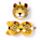 Cuscino da Viaggio con Maschera Relaxeazzz - Leopardo
