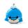 Cuscino da Viaggio con Maschera Relaxeazzz - Delfino - Animali Dolci ADORAMALS