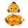 Cuscino da Viaggio con Maschera Relaxeazzz - Finley il Pesce Pagliaccio