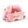 Cuscino da Viaggio con Maschera Relaxeazzz - Puff il Pesce Palla - Animali Dolci