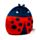 Cuscino di Peluche - Tilly la Coccinella - Animali Dolci ADORAMALS - Squidglys