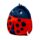 Cuscino di Peluche - Tilly la Coccinella - Animali Dolci ADORAMALS - Squidglys