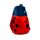 Cuscino di Peluche - Tilly la Coccinella - Animali Dolci ADORAMALS - Squidglys