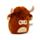 Cuscino di Peluche - Bue Scozzese - Squidglys