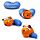 Cuscino da Viaggio con Peluche 2 in 1 - Finley il Pesce Pagliaccio - Swapseazzz