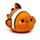 Cuscino da Viaggio con Peluche 2 in 1 - Finley il Pesce Pagliaccio - Swapseazzz