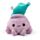 Cuscino da Viaggio con Peluche 2 in 1 - Wendy il Polpo - Swapseazzz