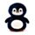 Cuscino da Viaggio con Peluche 2 in 1 - Nico il Pinguino - Swapseazzz