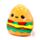 Cuscino di Peluche - Hammy l'Hamburger - Foodiemals Squidglys