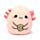 Cuscino di Peluche - Axolotl Maddie - Oceano - Animali Dolci ADORAMALS - Squidglys