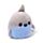 Cuscino di Peluche - Squalo Archie - Oceano - Animali Dolci ADORAMALS - Squidglys