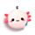 Cuscino da Viaggio con Maschera Relaxeazzz - Axolotl - Animali Dolci ADORAMALS