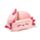 Cuscino da Viaggio con Maschera Relaxeazzz - Axolotl - Animali Dolci ADORAMALS