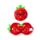 Cuscino da Viaggio con Maschera Relaxeazzz - Elidi la Fragola - Foodiemals
