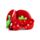 Cuscino da Viaggio con Maschera Relaxeazzz - Elidi la Fragola - Foodiemals